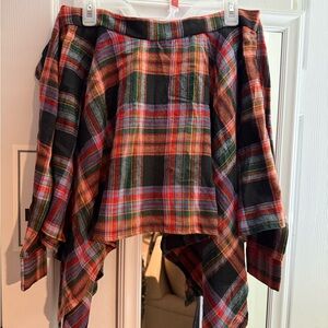Plaid Multicolor Women's Skirt